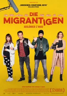 Die Migrantigen (2017) Men's Colored  Long Sleeve T-Shirt - idPoster.com