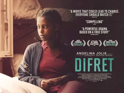 Difret (2014) Women's Colored Hoodie - idPoster.com