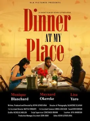 Dinner at my place (2019) Kitchen Apron - idPoster.com