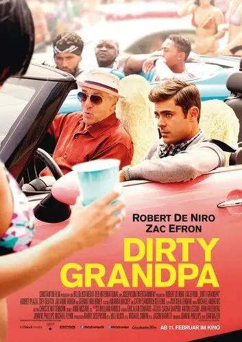 Dirty Grandpa (2016) Women's Colored Tank-Top - idPoster.com
