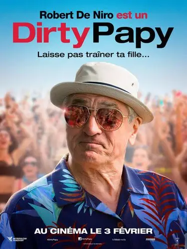 Dirty Grandpa (2016) Men's Colored T-Shirt - idPoster.com