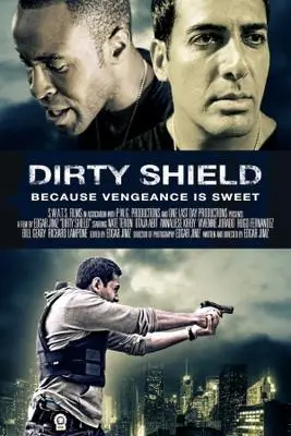 Dirty Shield (2014) White T-Shirt - idPoster.com