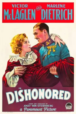 Dishonored (1931) White T-Shirt - idPoster.com