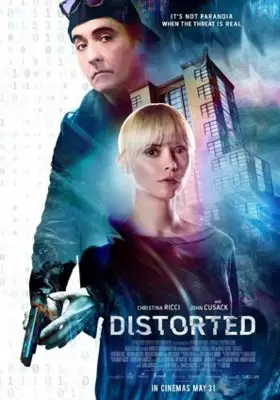 Distorted (2018) White T-Shirt - idPoster.com