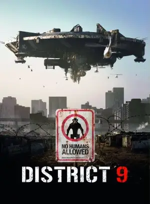 District 9 (2009) White T-Shirt - idPoster.com