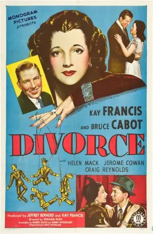 Divorce (1945) White T-Shirt - idPoster.com