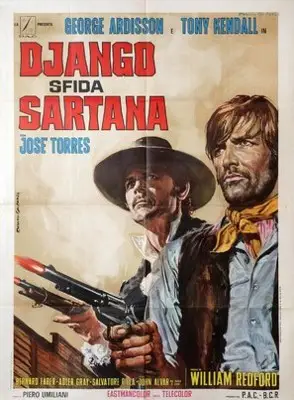 Django sfida Sartana (1970) Men's Colored  Long Sleeve T-Shirt - idPoster.com