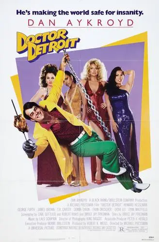 Doctor Detroit (1983) Men's Colored Hoodie - idPoster.com
