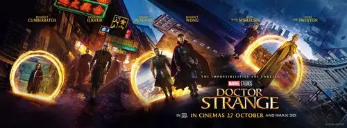 Doctor Strange (2016) Drawstring Backpack - idPoster.com
