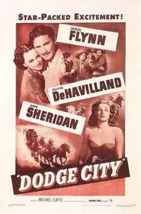 Dodge City (1939) posters and prints