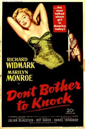 Don't Bother to Knock (1952) White T-Shirt - idPoster.com