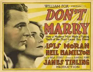 Don't Marry (1928) posters and prints