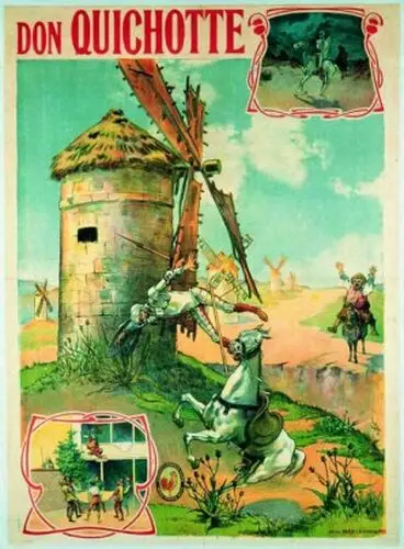 Don Quichotte 1903 Men's Colored Hoodie - idPoster.com