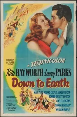 Down to Earth (1947) White T-Shirt - idPoster.com