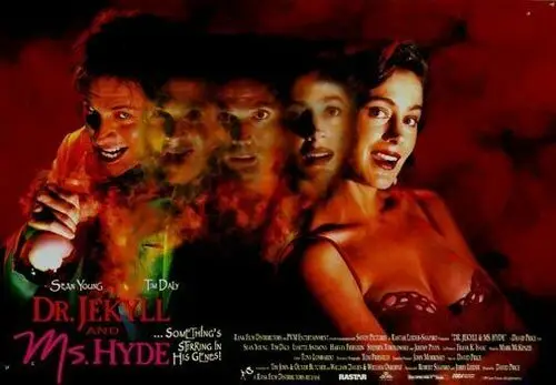 Dr. Jekyll and Ms. Hyde (1995) Women's Colored Tank-Top - idPoster.com