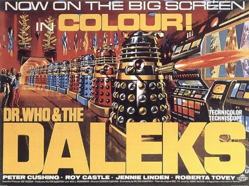 Dr. Who and the Daleks (1966) Baseball Cap - idPoster.com