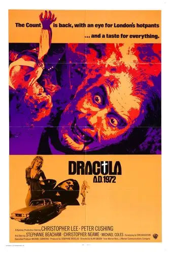 Dracula A.D. 1972 (1972) Men's Colored Hoodie - idPoster.com