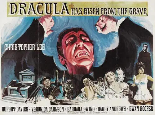 Dracula Has Risen from the Grave (1969) White Tank-Top - idPoster.com