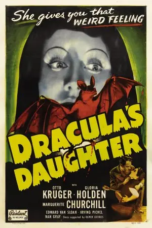 Draculas Daughter (1936) Drawstring Backpack - idPoster.com