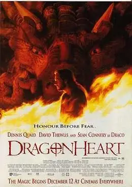Dragonheart (1996) Men's Colored  Long Sleeve T-Shirt - idPoster.com