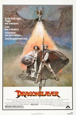 Dragonslayer (1981) Men's Colored Hoodie - idPoster.com