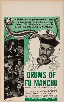 Drums of Fu Manchu (1943) Men's Colored Hoodie - idPoster.com