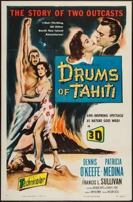 Drums of Tahiti (1954) Men's Colored T-Shirt - idPoster.com