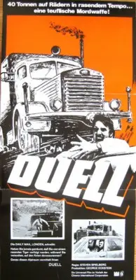 Duel (1971) Men's Colored Hoodie - idPoster.com