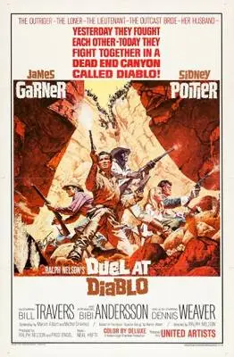 Duel at Diablo (1966) Women's Colored  Long Sleeve T-Shirt - idPoster.com