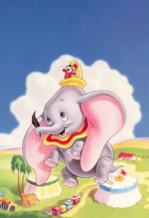 Dumbo (1941) Men's Colored Hoodie - idPoster.com