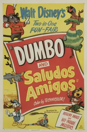 Dumbo (1941) Women's Colored Tank-Top - idPoster.com