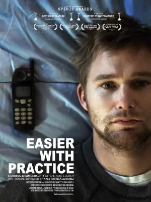 Easier with Practice (2009) White T-Shirt - idPoster.com