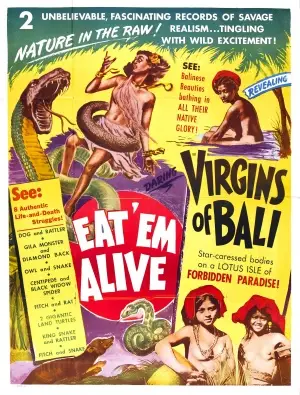 Eat 'Em Alive (1933) White Tank-Top - idPoster.com