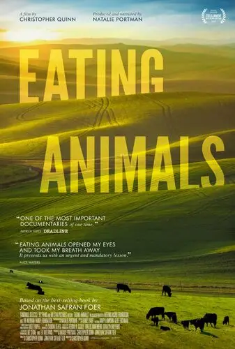 Eating Animals (2018) Drawstring Backpack - idPoster.com