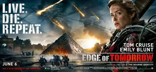 Edge of Tomorrow (2014) White T-Shirt - idPoster.com