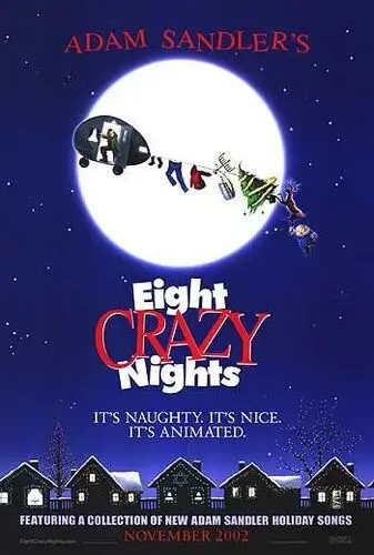 Eight Crazy Nights (2002) Men's Colored Hoodie - idPoster.com