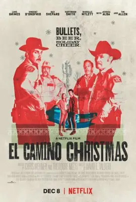 El Camino Christmas (2017) Drawstring Backpack - idPoster.com