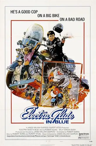 Electra Glide in Blue (1973) White Tank-Top - idPoster.com