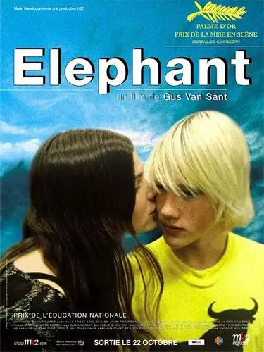 Elephant (2003) Men's Colored  Long Sleeve T-Shirt - idPoster.com