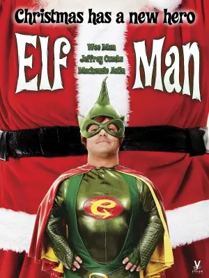 Elf-Man (2012) White Tank-Top - idPoster.com