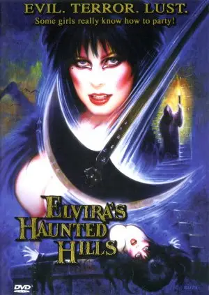 Elviras Haunted Hills (2001) Women's Colored Hoodie - idPoster.com