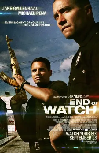 End of Watch (2012) Men's Colored Hoodie - idPoster.com