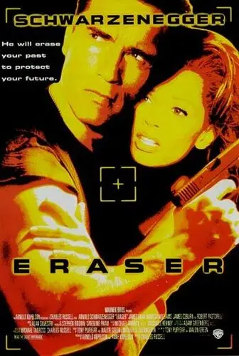 Eraser (1996) White T-Shirt - idPoster.com