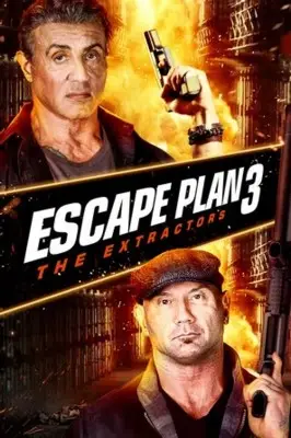 Escape Plan: The Extractors (2019) White T-Shirt - idPoster.com