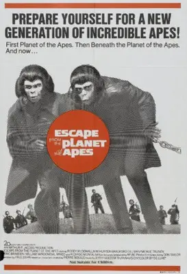 Escape from the Planet of the Apes (1971) Men's Colored Hoodie - idPoster.com