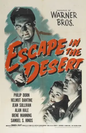 Escape in the Desert (1945) Women's Colored  Long Sleeve T-Shirt - idPoster.com