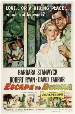 Escape to Burma (1955) White T-Shirt - idPoster.com