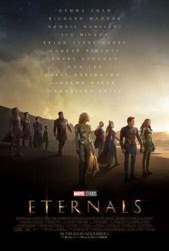 Eternals (2021) Men's Colored  Long Sleeve T-Shirt - idPoster.com
