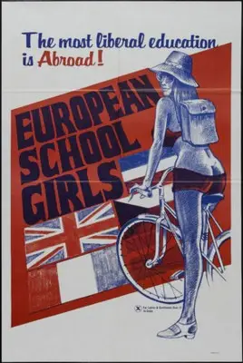 European School Girls (1970) White T-Shirt - idPoster.com