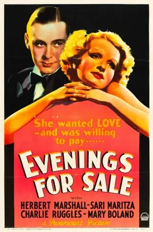 Evenings for Sale (1932) Women's Colored  Long Sleeve T-Shirt - idPoster.com